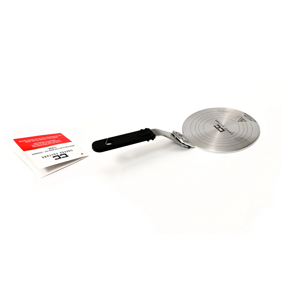 Coffee Culture Induction Plate <br>Stainless Steel <br>Dimensions 13cm - Image 3