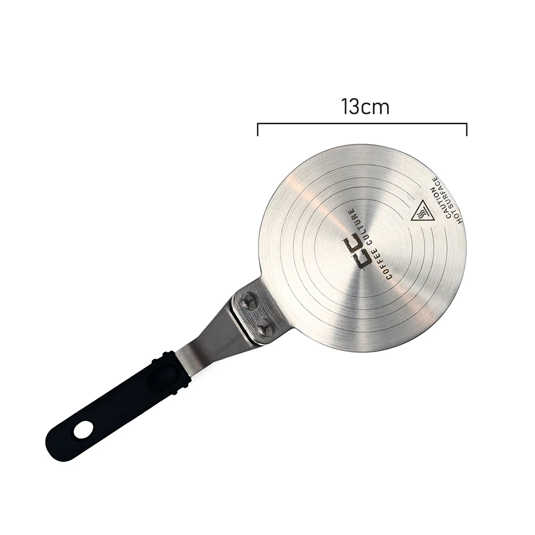 Coffee Culture Induction Plate <br>Stainless Steel <br>Dimensions 13cm - Image 4