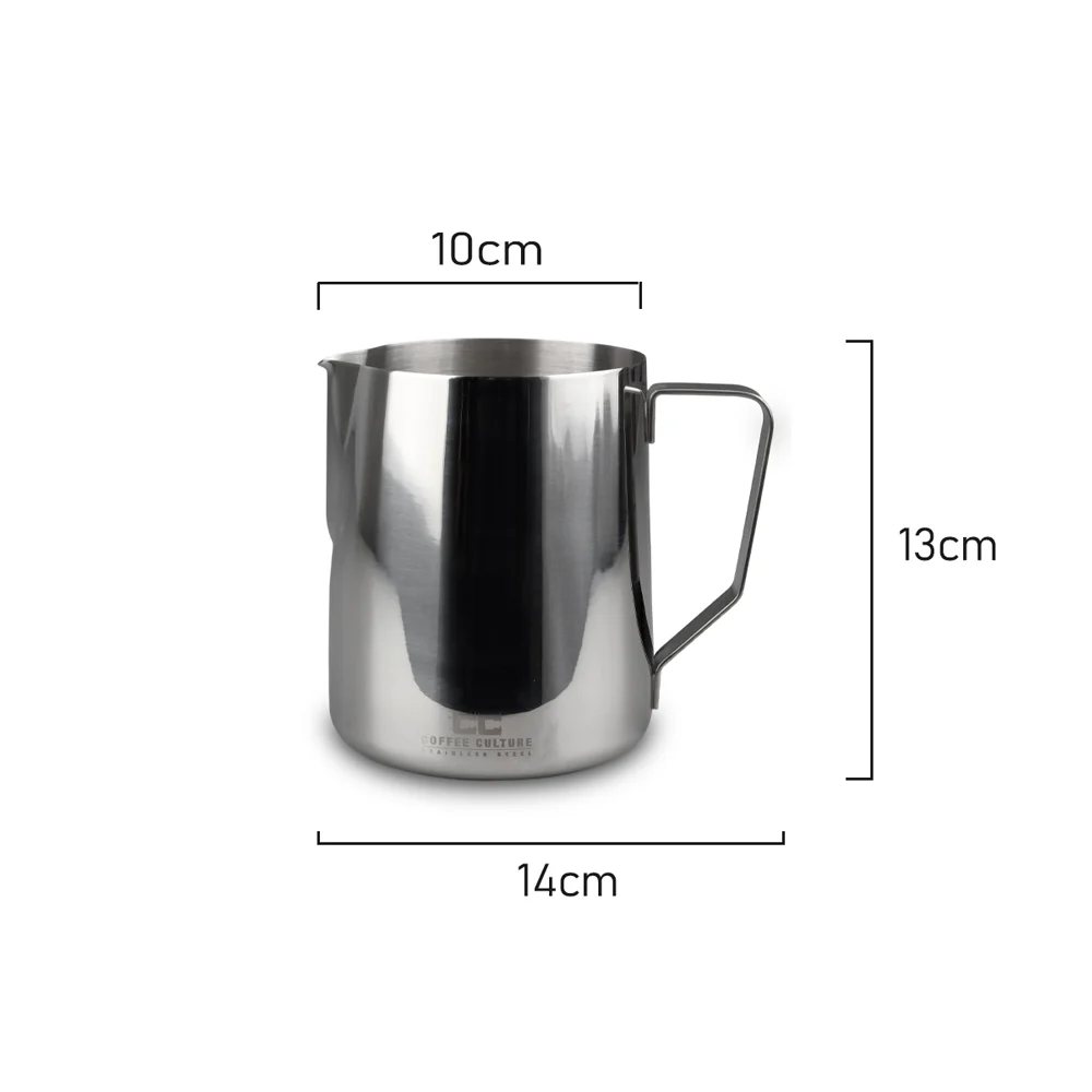Coffee Culture Milk Frothing Jug <br>18/10 Stainless Steel <br>1000ml - Image 3