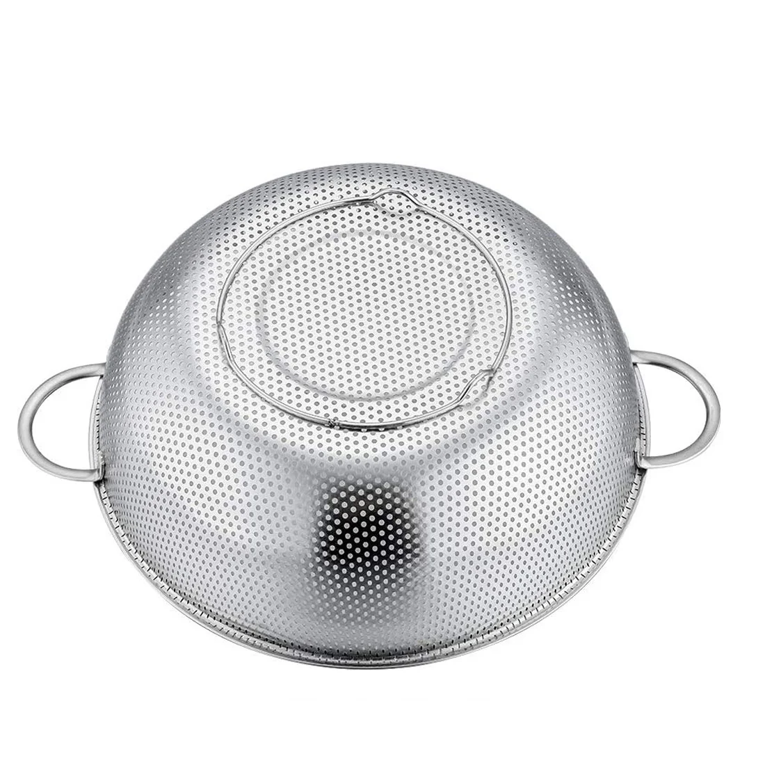 Colander with Handles Medium <br>Stainless Steel <br>Diameter 25.5 - Image 3