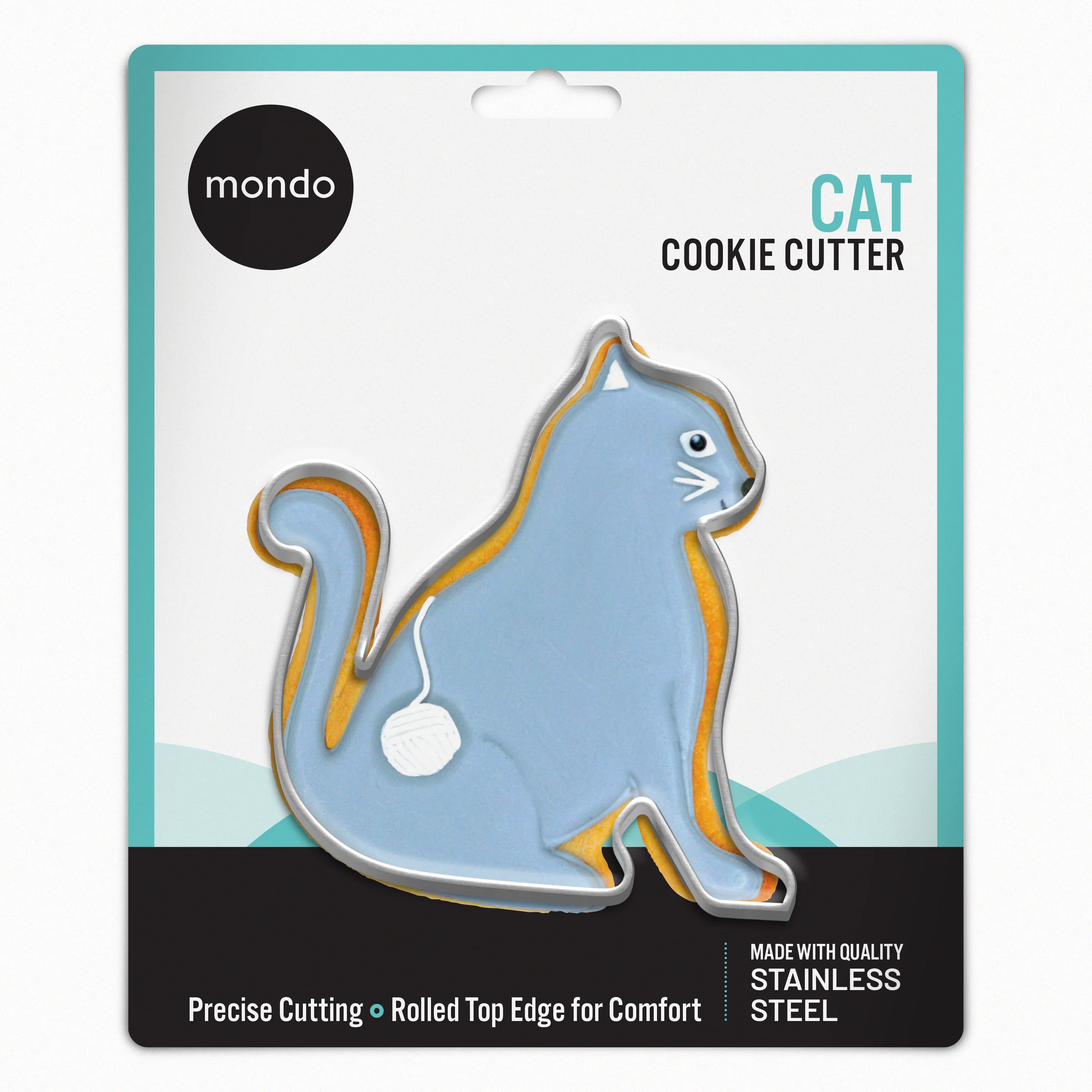 Cookie Cutter <br>Stainless Steel <br>Cat