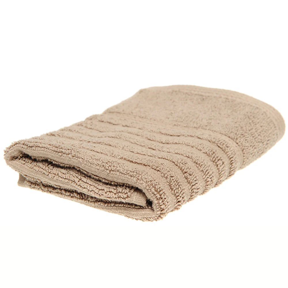 Cotton Tree 5 Piece Towel Set <br>Taupe <br>Luxurious Egyptian Cotton - Image 4