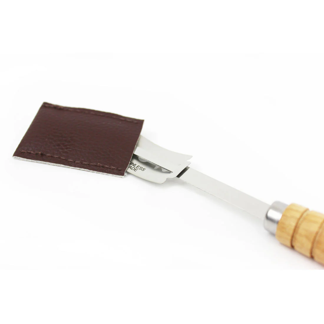 Curved Bread Lame with Beech Handle <br>Additional Blades <br>Dimensions - 16cm - Image 3