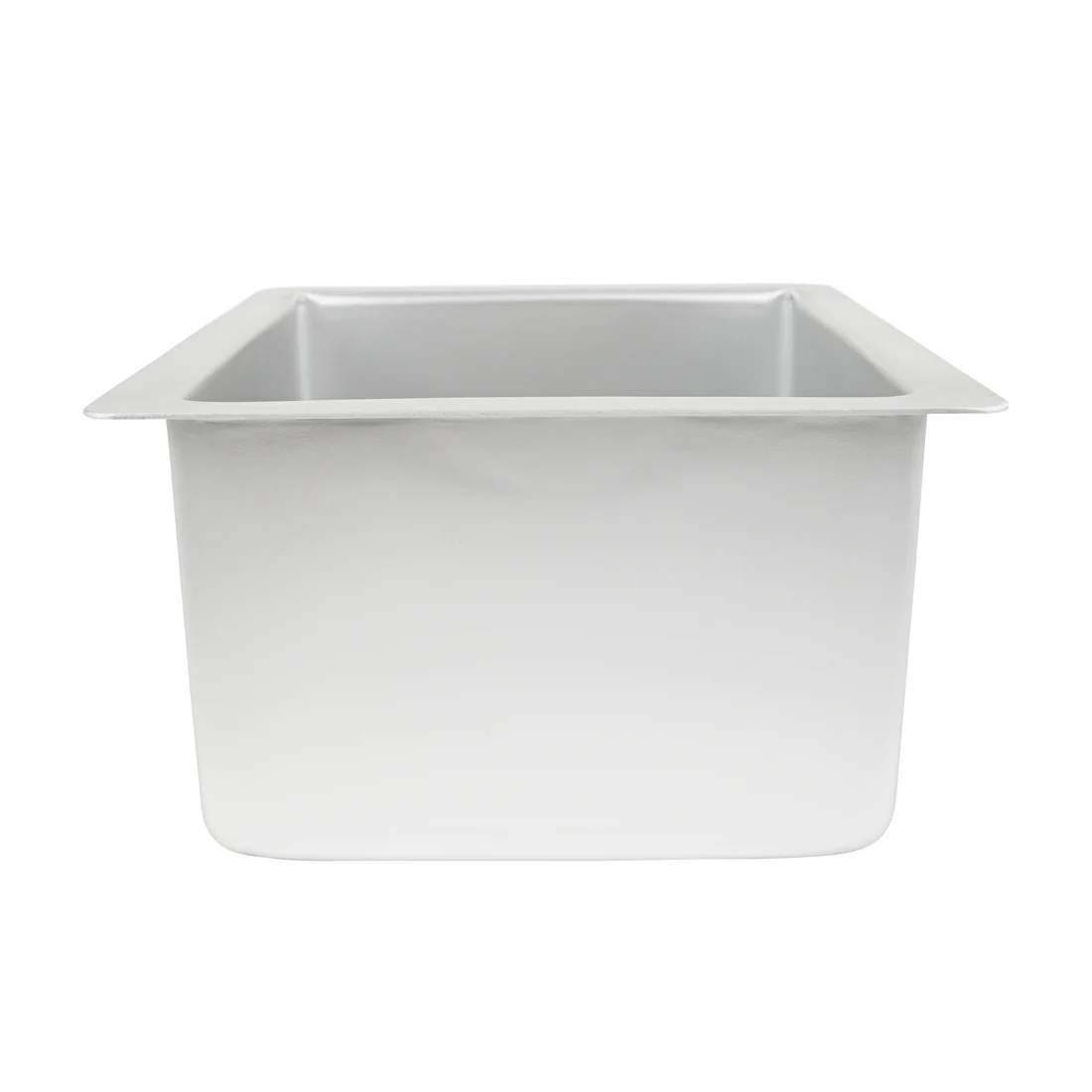 Deep Square Cake Pan <br>Anodised Premium Aluminium <br>4" x 4" x 4" (10 x 10 x 10cm)