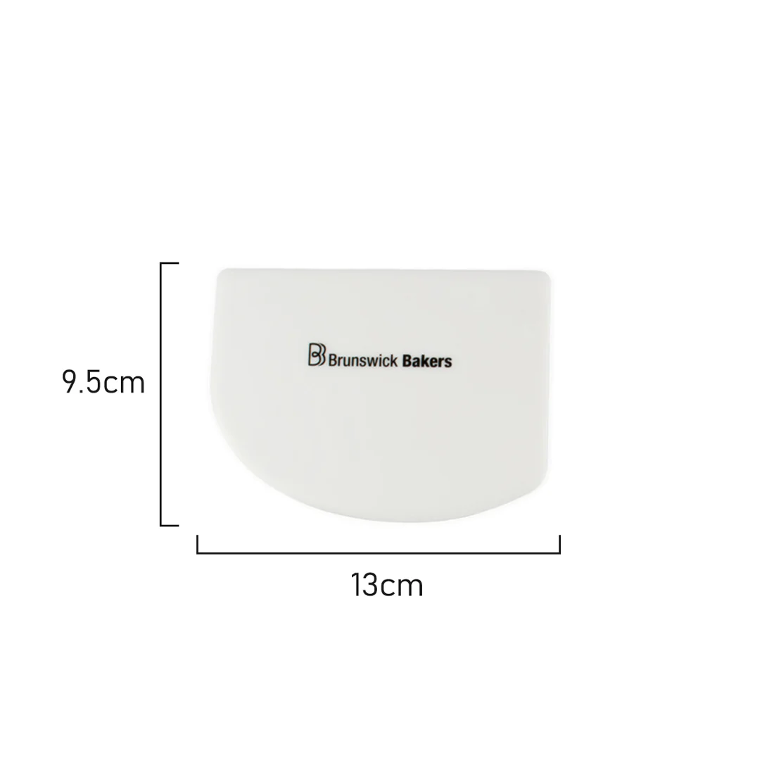 Dough Scraper & Cutter Set of 3 <br>White <br>Work with dough, pasty & fondant with ease - Image 6