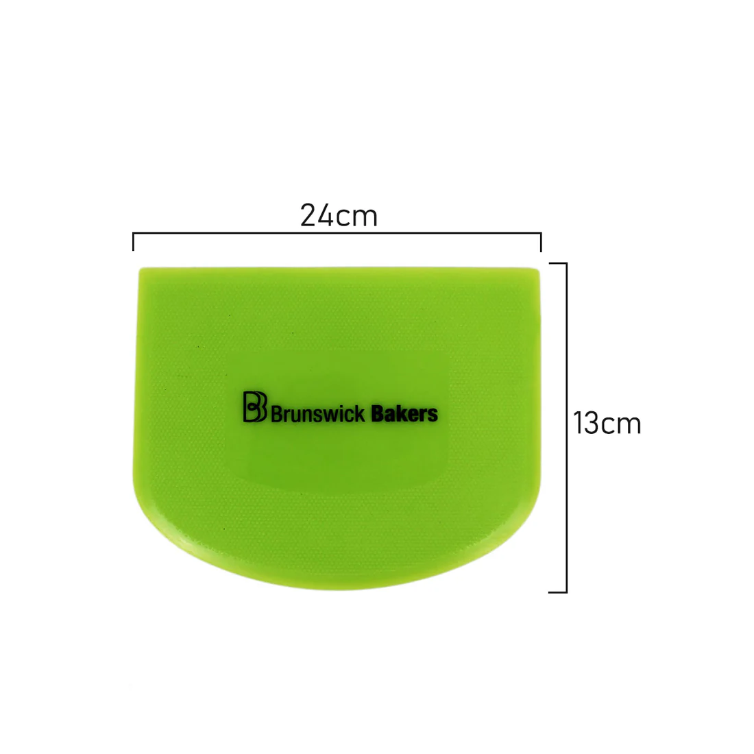 Dough Scraper <br>Green <br>Dimensions 13.5 x 9.5cm - Image 4