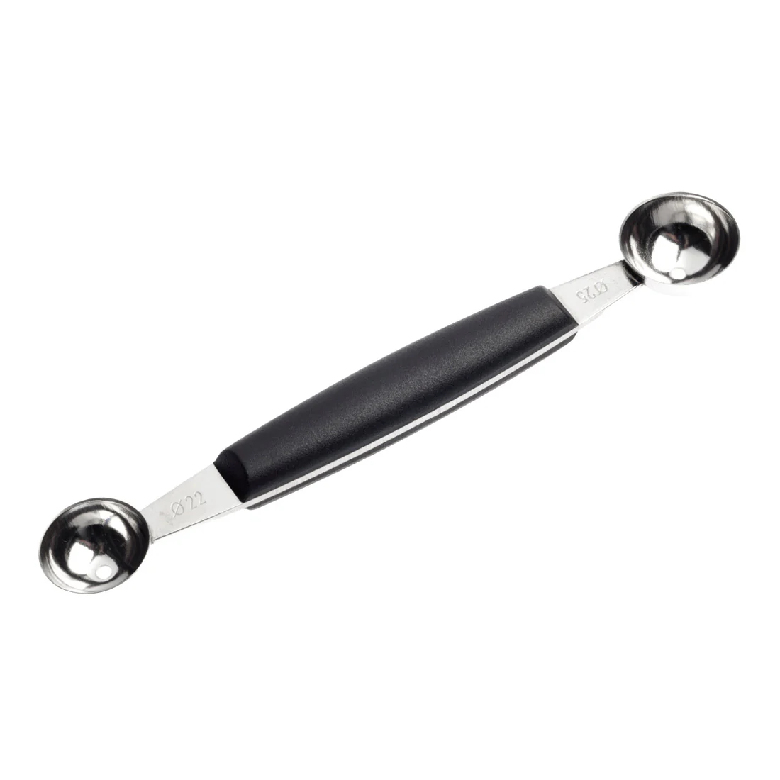 Edge 2-Sided Melon Baller <br>Stainless Steel <br>22/25mm