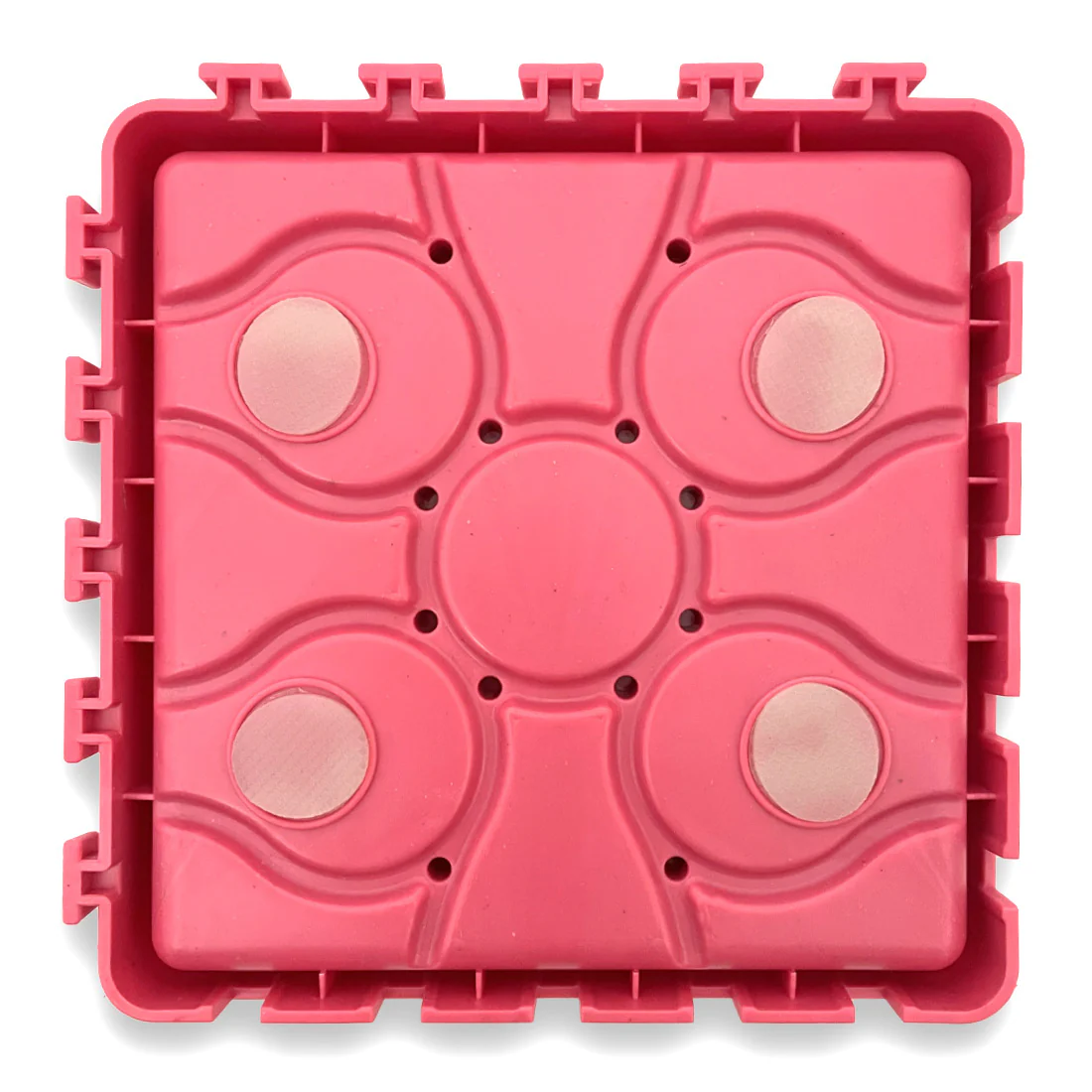Furzone 4 In 1 Slow Feeder & Lick Bowl/Mat <br>Interconnecting Enrichment Squares <br>Suction Base - Image 10