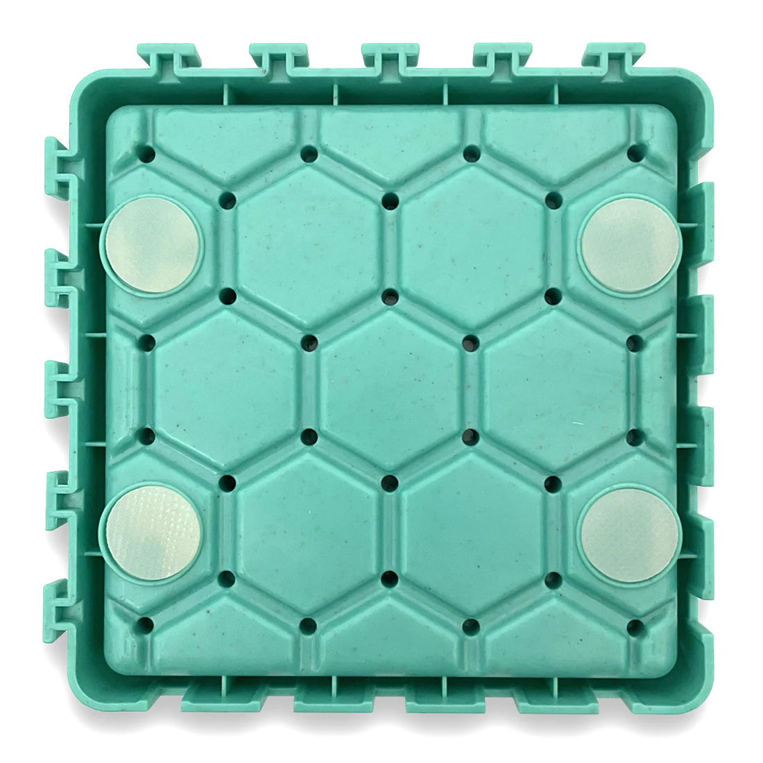 Furzone 4 In 1 Slow Feeder & Lick Bowl/Mat <br>Interconnecting Enrichment Squares <br>Suction Base - Image 13