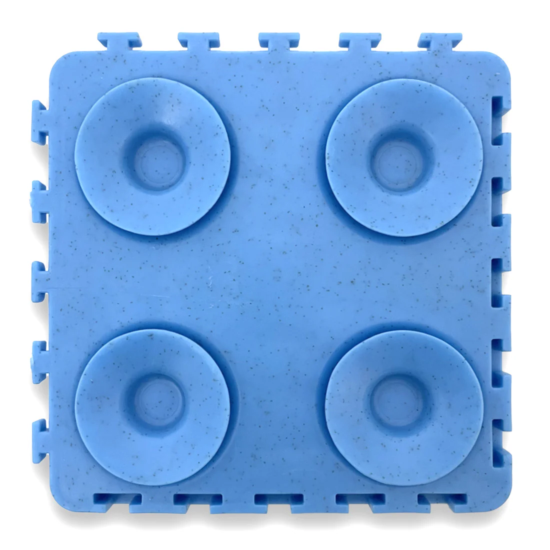 Furzone 4 In 1 Slow Feeder & Lick Bowl/Mat <br>Interconnecting Enrichment Squares <br>Suction Base - Image 7