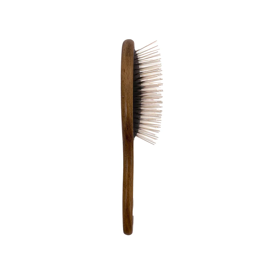 Furzone Dog/Cat Small Pin Brush <br>Stainless Steel & Beechwood <br>Small 19 x 5cm - Image 4
