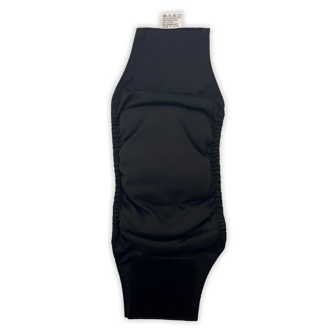 Furzone Extra Small Washable Male Dog Wrap <br>Suitable for waistline 20-28cm <br>Black - Image 2