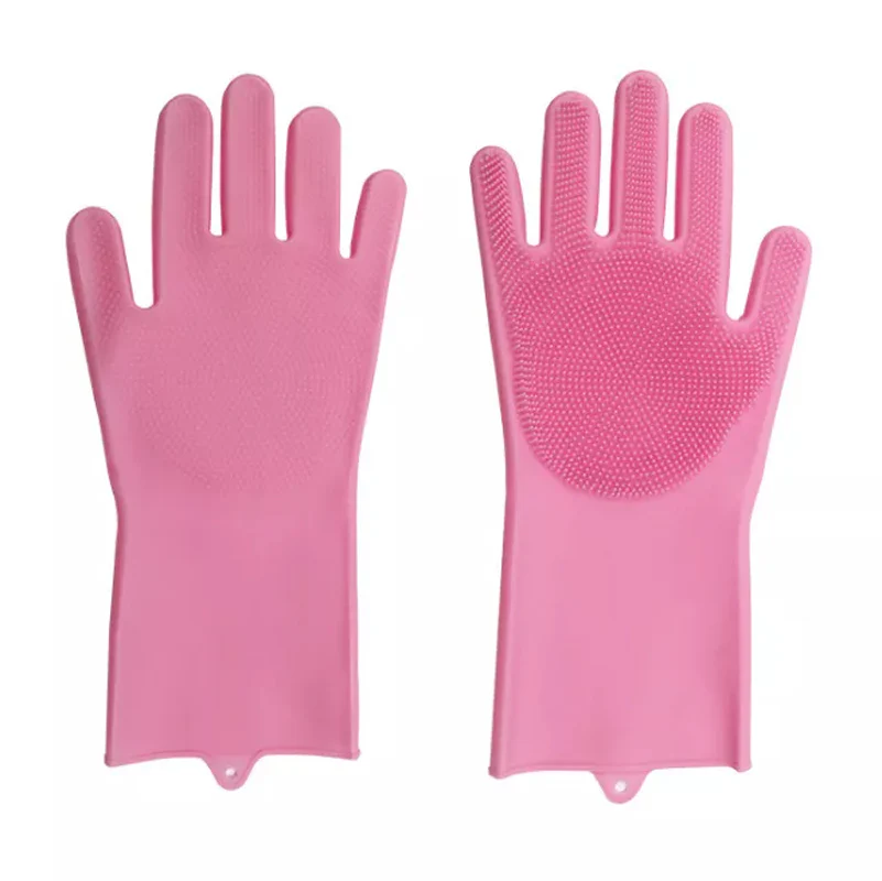 Furzone Pet/Dog/Cat Grooming Gloves <br>Perfect for Bathing & Cleaning <br>Pink - Image 2