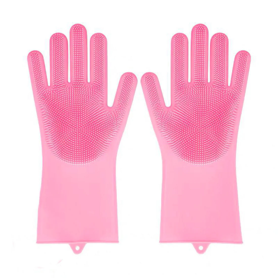 Furzone Pet/Dog/Cat Grooming Gloves <br>Perfect for Bathing & Cleaning <br>Pink - Image 3