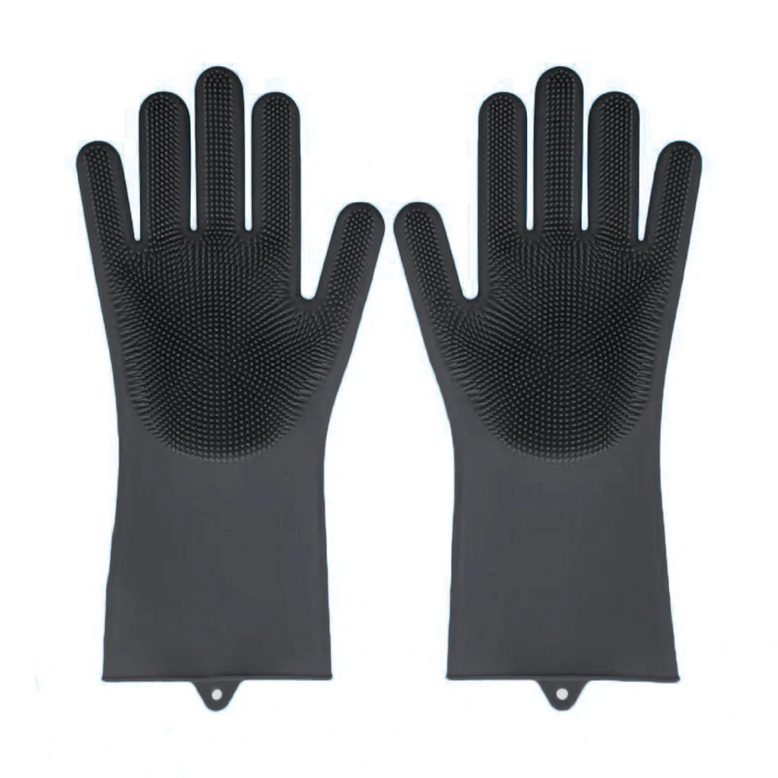 Furzone Pet/Dog/Cat Grooming Gloves <br>Perfect for Bathing & Shampoo <br>Grey - Image 2