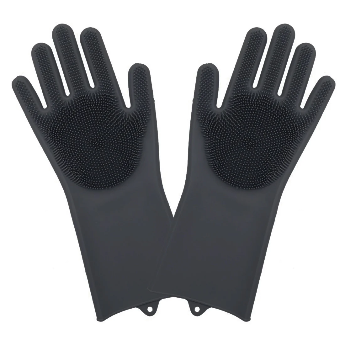Furzone Pet/Dog/Cat Grooming Gloves <br>Perfect for Bathing & Shampoo <br>Grey - Image 3