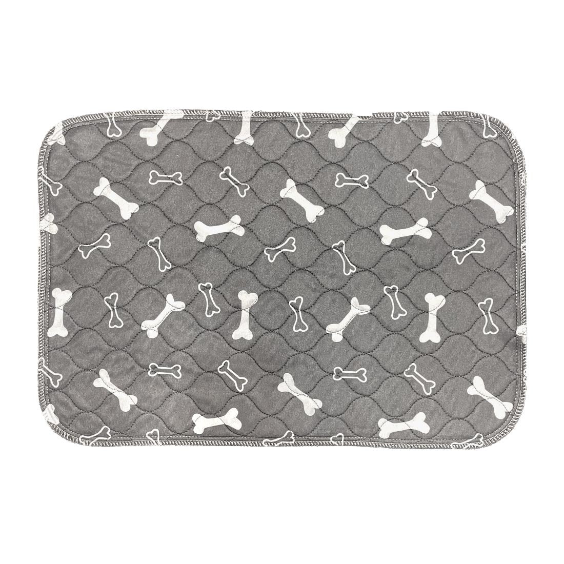 Furzone Reusable Dog/Puppy Training Pee Pads <br>Small 40 x 60cm <br>Grey Bone