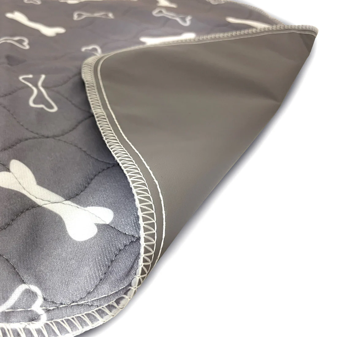 Furzone Reusable Dog/Puppy Training Pee Pads <br>Small 40 x 60cm <br>Grey Bone - Image 2