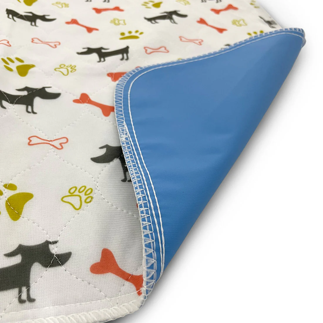 Furzone Reusable Dog/Puppy Training Pee Pads <br>Small 40 x 60cm <br>White Pattern - Image 2