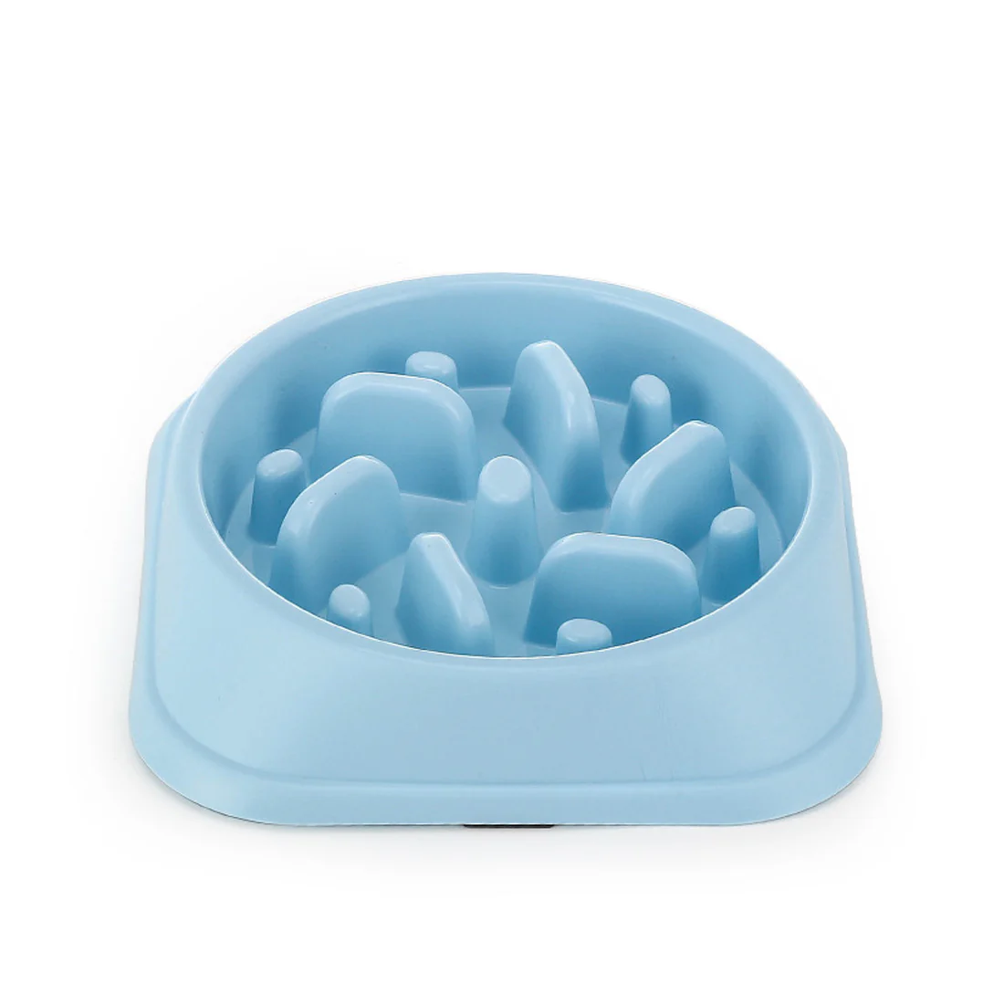 Furzone Slow Feeder Dog Bowl <br>Light Blue <br>500ml