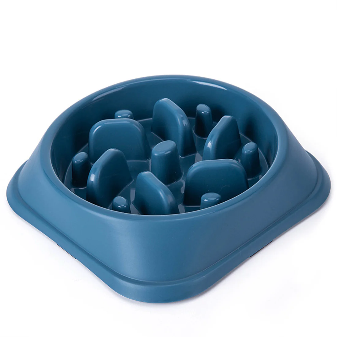 Furzone Slow Feeder Dog Bowl <br>Navy <br>500ml