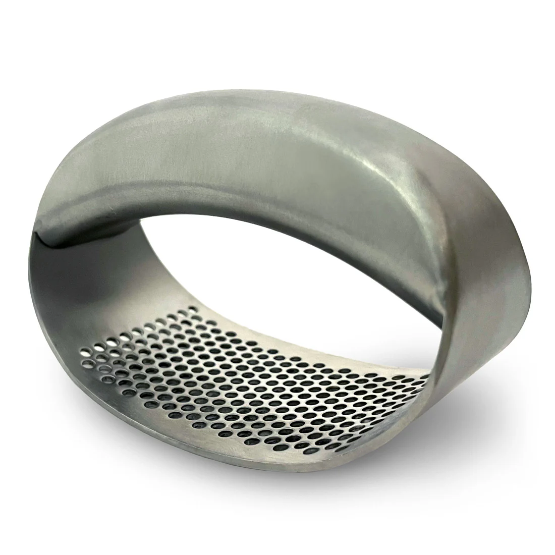 Brampton Drive Garlic Press Rocker <br>18/10 Stainless Steel <br>Dimensions - 11 x 5.2 x 6.5cm - Image 3