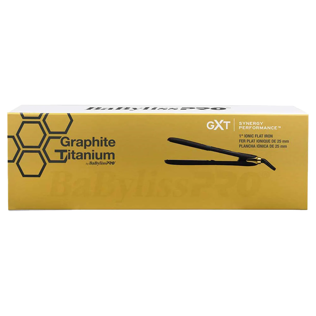 Graphite Titanium by BaBylissPRO Ionic Hair Straightener <br>25mm <br>Includes Silicone heat resistant mat - Image 3