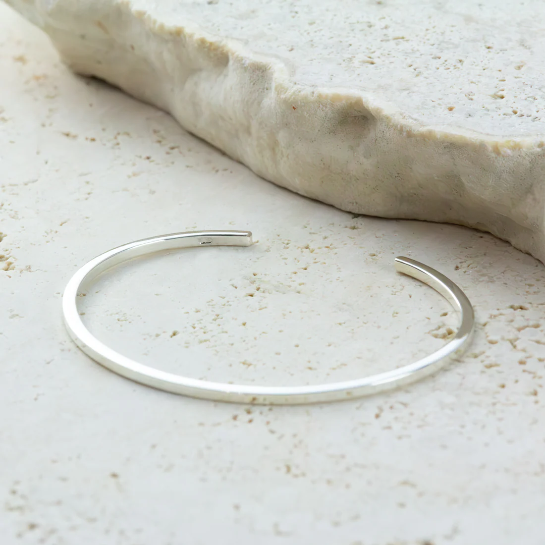 Joolz Co. Adjustable Open Cuff Bracelet <br>925 Sterling Silver - Image 3