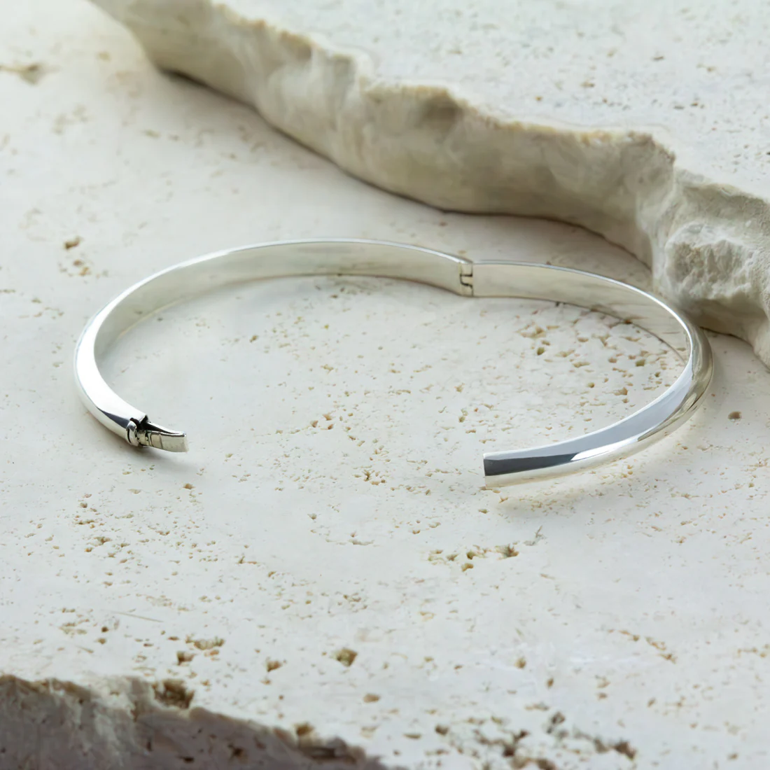 Joolz Co. Classic Silver Bangle <br>925 Sterling Silver - Image 4