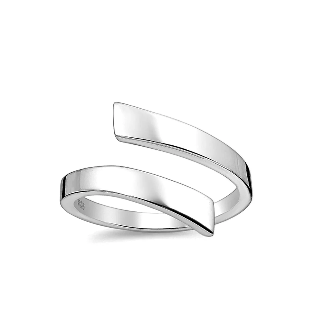 Joolz Co. Twin Adjustable Ring <br>925 Sterling Silver - Image 3