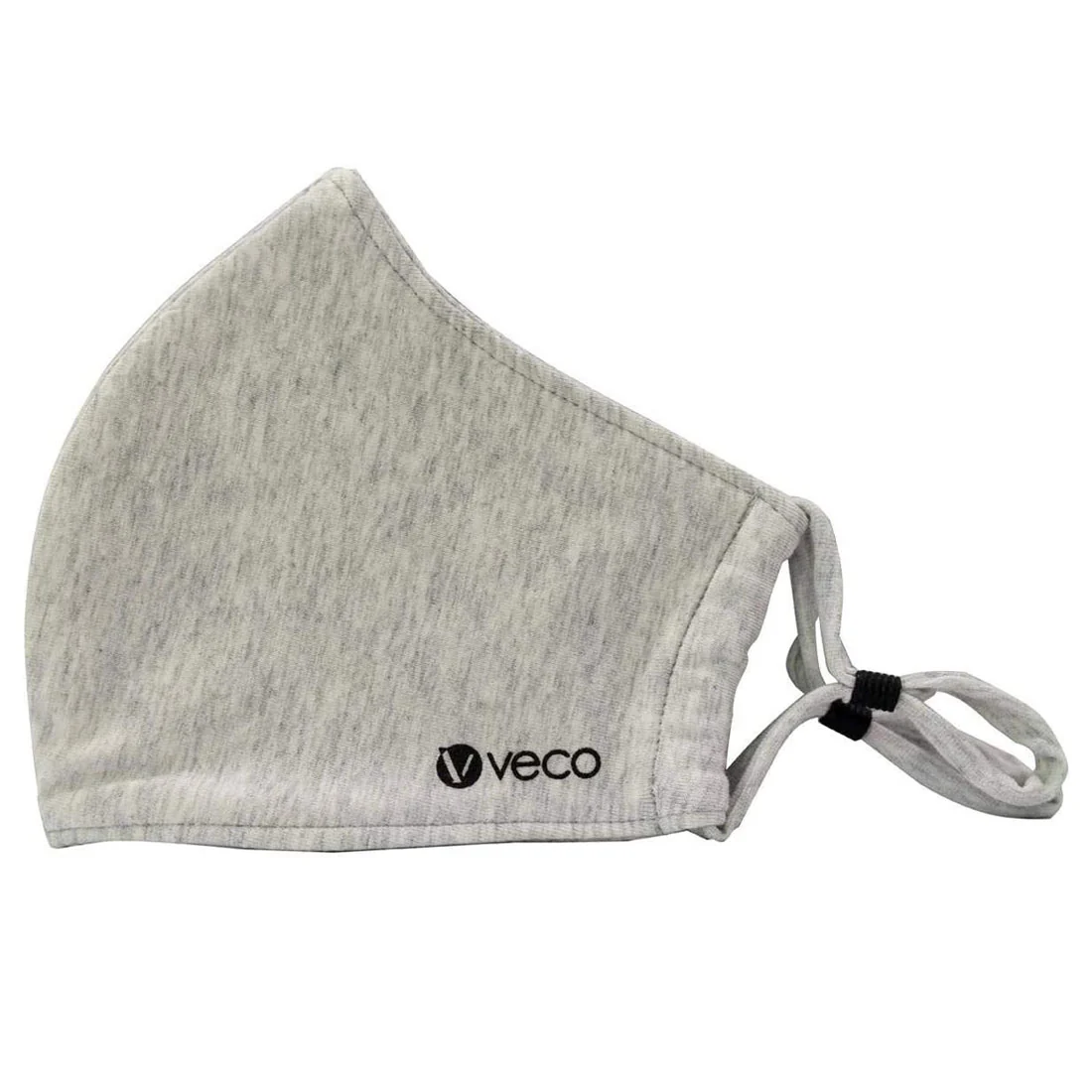KIDS Washable Face Mask <br>3 layer Antimicrobial cloth fabric <br>Grey
