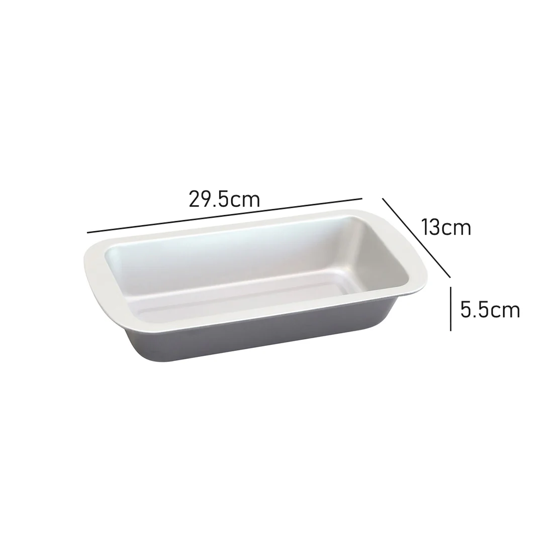 Loaf Pan Small <br>Premium Non Stick <br>Dimensions - 29.5 x 13 x 5.5cm - Image 2