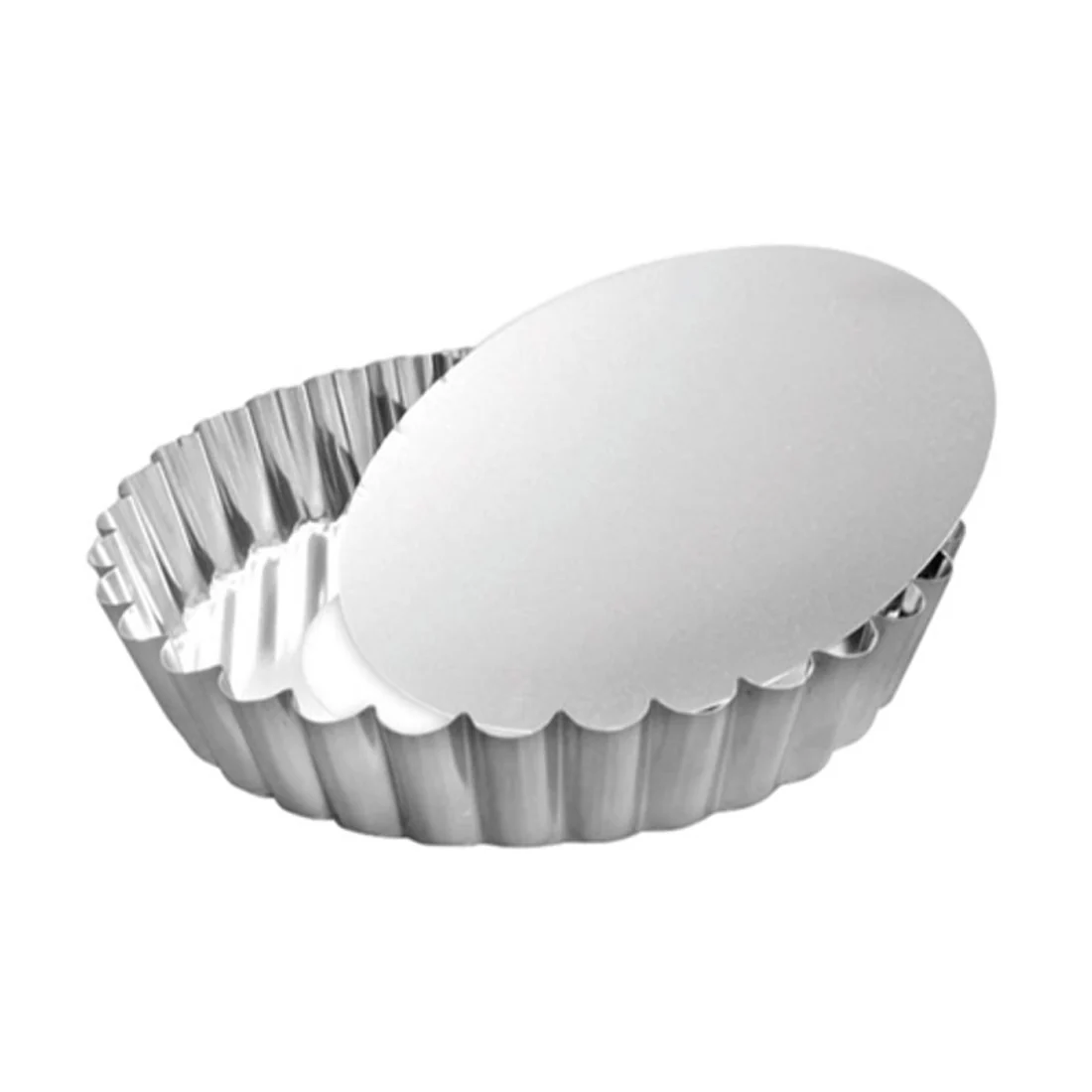 Loose Base Round Quiche/Tart Pan <br>Tinplate <br>32 x 2.5cm