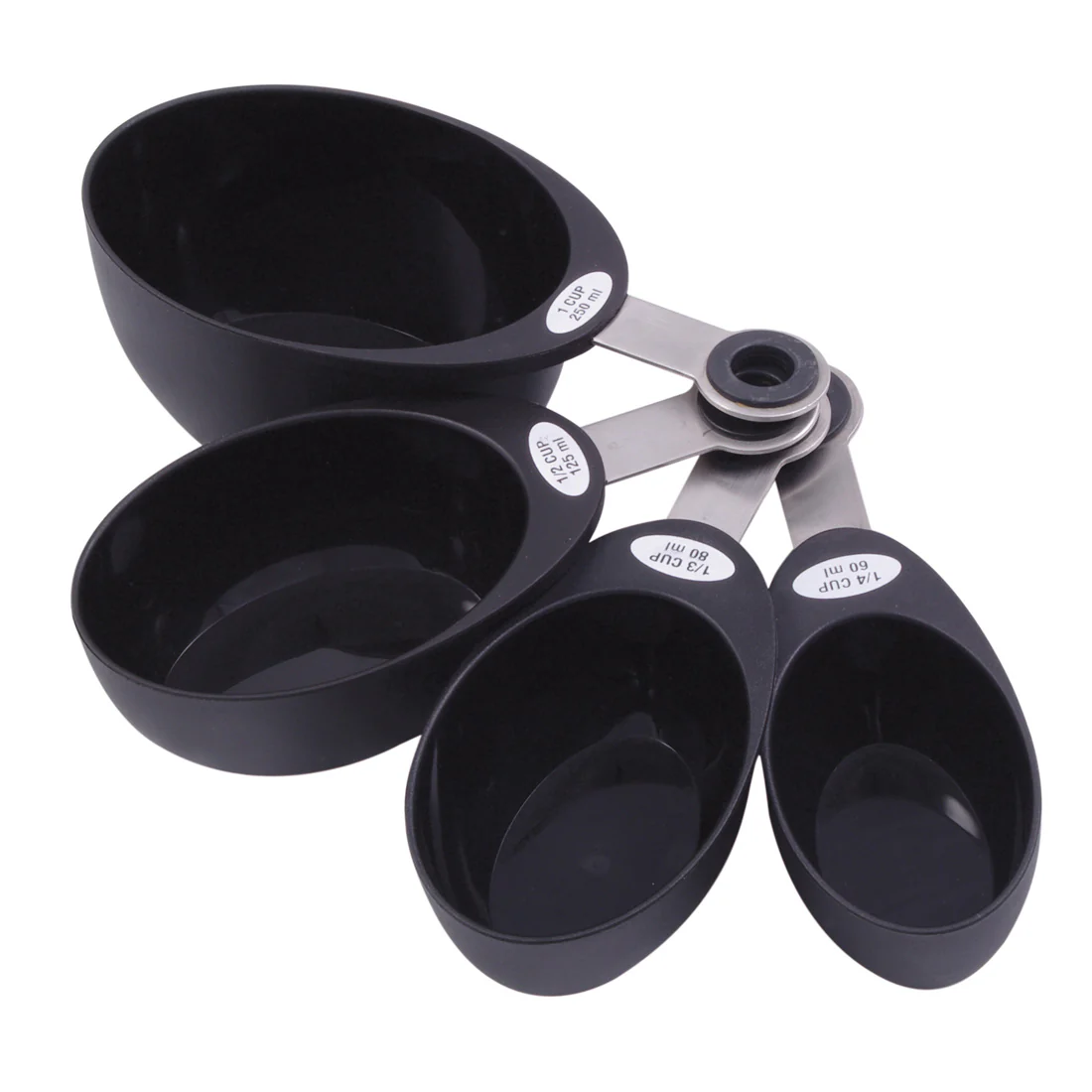 Measuring Cups <br>Set Of 4 <br>Sizes - 1/4, 1/3, 1/2 & 1 Cup