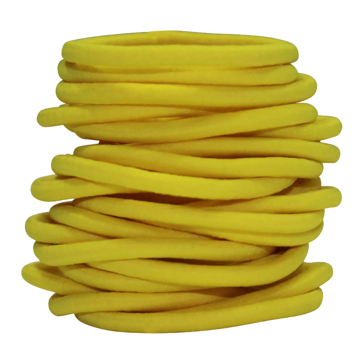 Ullu Hair Elastics <br>Yellow <br>Pack of 10