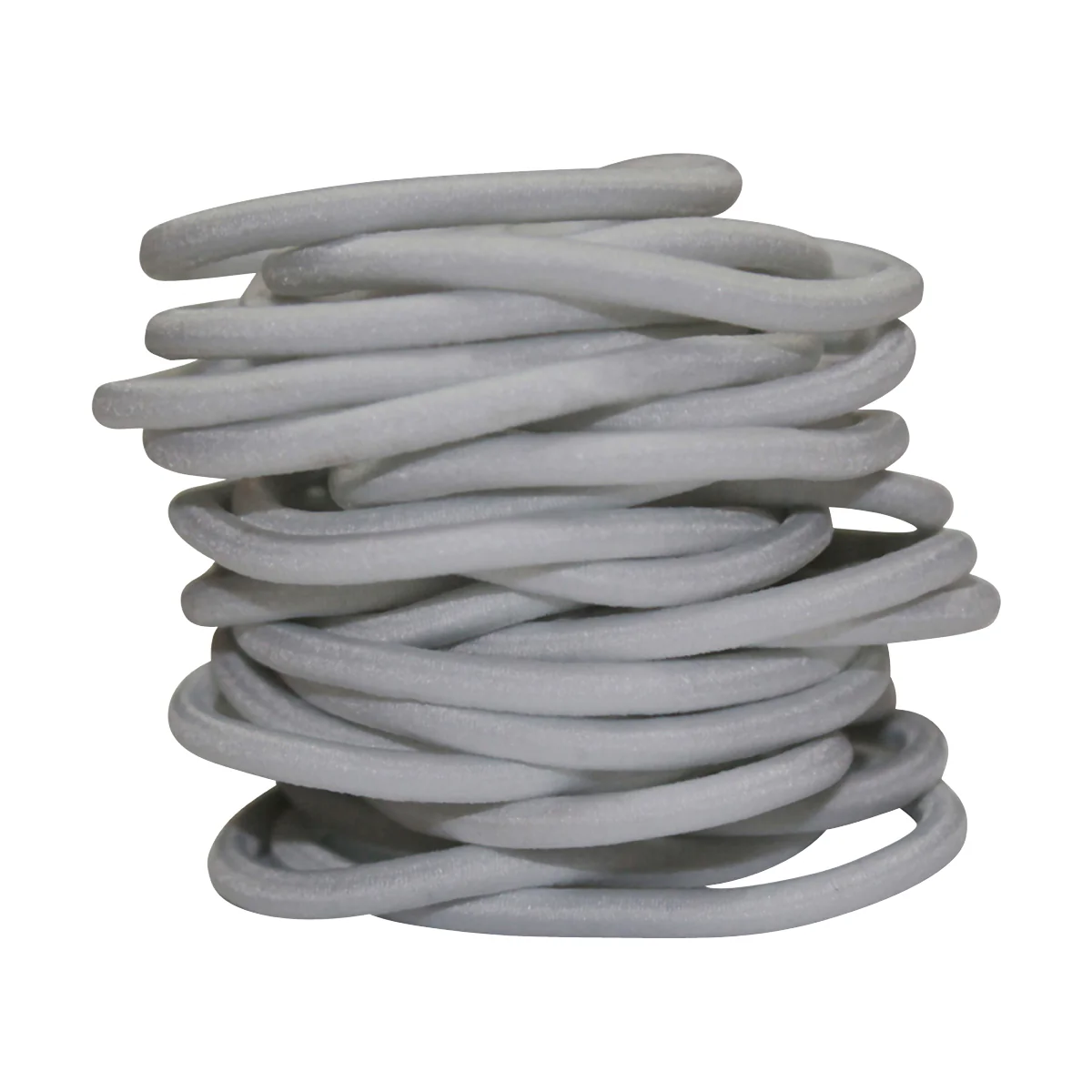 Ullu Hair Elastics <br>White <br>Pack of 10