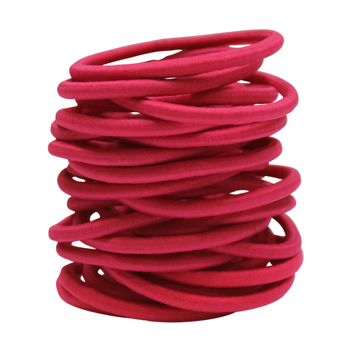 Ullu Hair Elastics <br>Coral Pink <br>Pack of 10