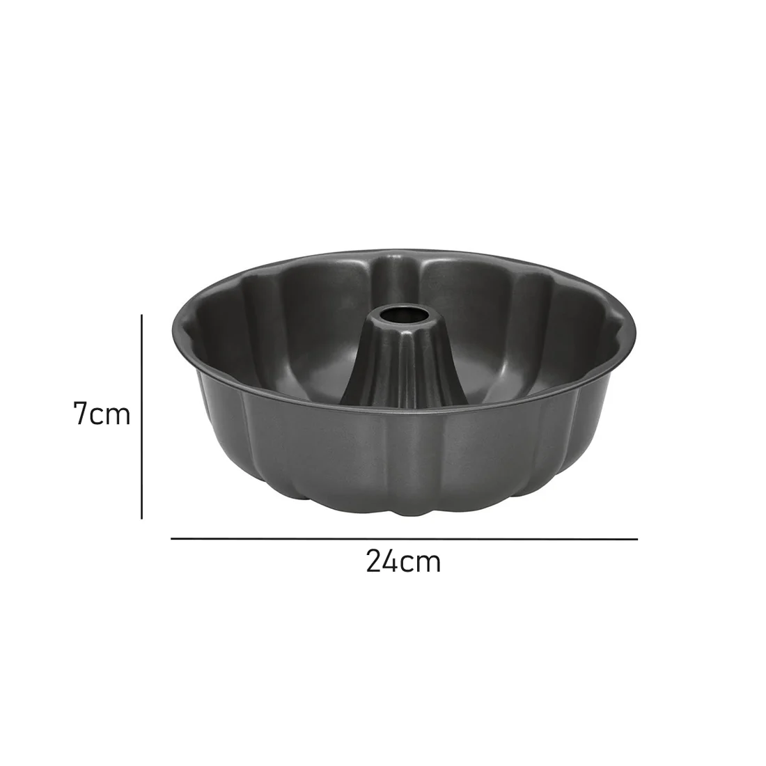 Outperform Bundt Pan <br>Non Stick <br>Dimensions - 24 x 7cm - Image 2