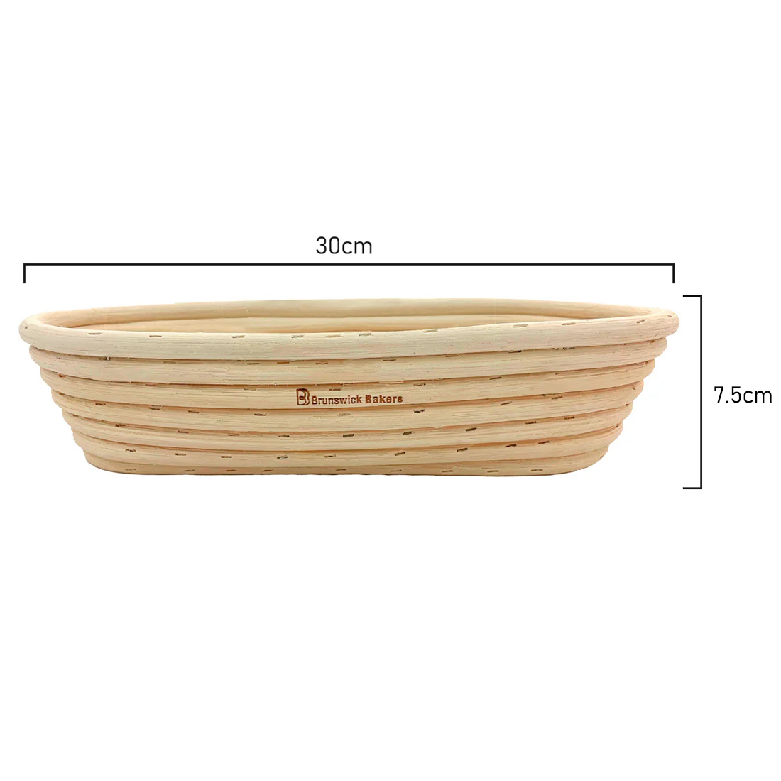 Oval Banneton <br>Natural Ratten <br>Dimensions - 30cm - Image 4