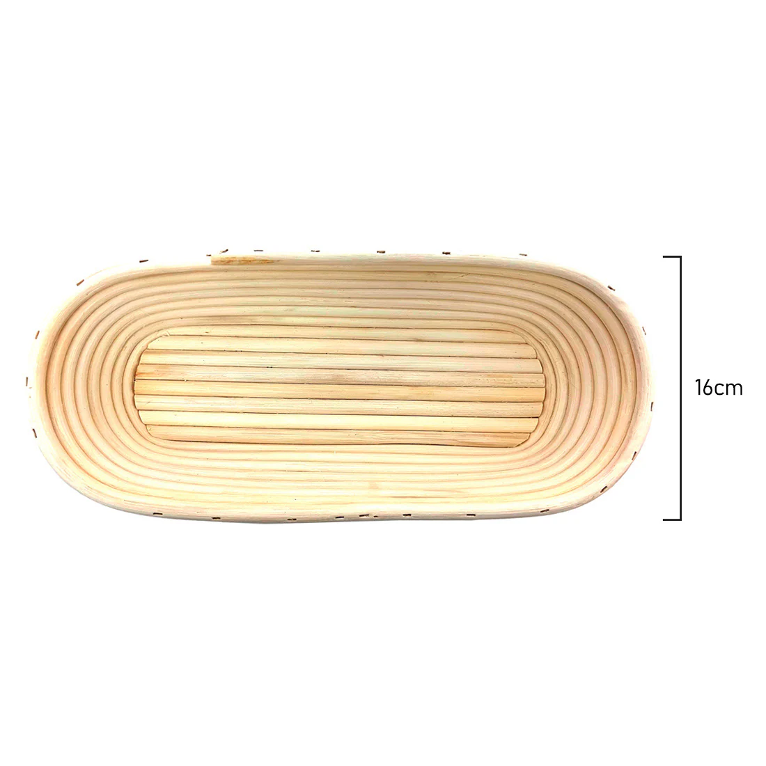 Oval Banneton <br>Natural Ratten <br>Dimensions - 35cm - Image 5