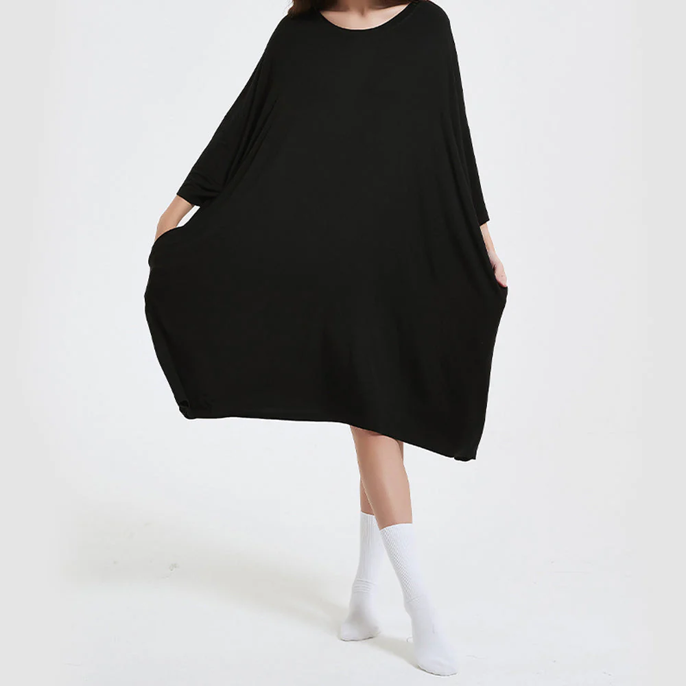 OZ PJ's Oversized Lilac Sleep Tee <br>Heat Regulating Bamboo <br>One Size Fits Most - Image 8