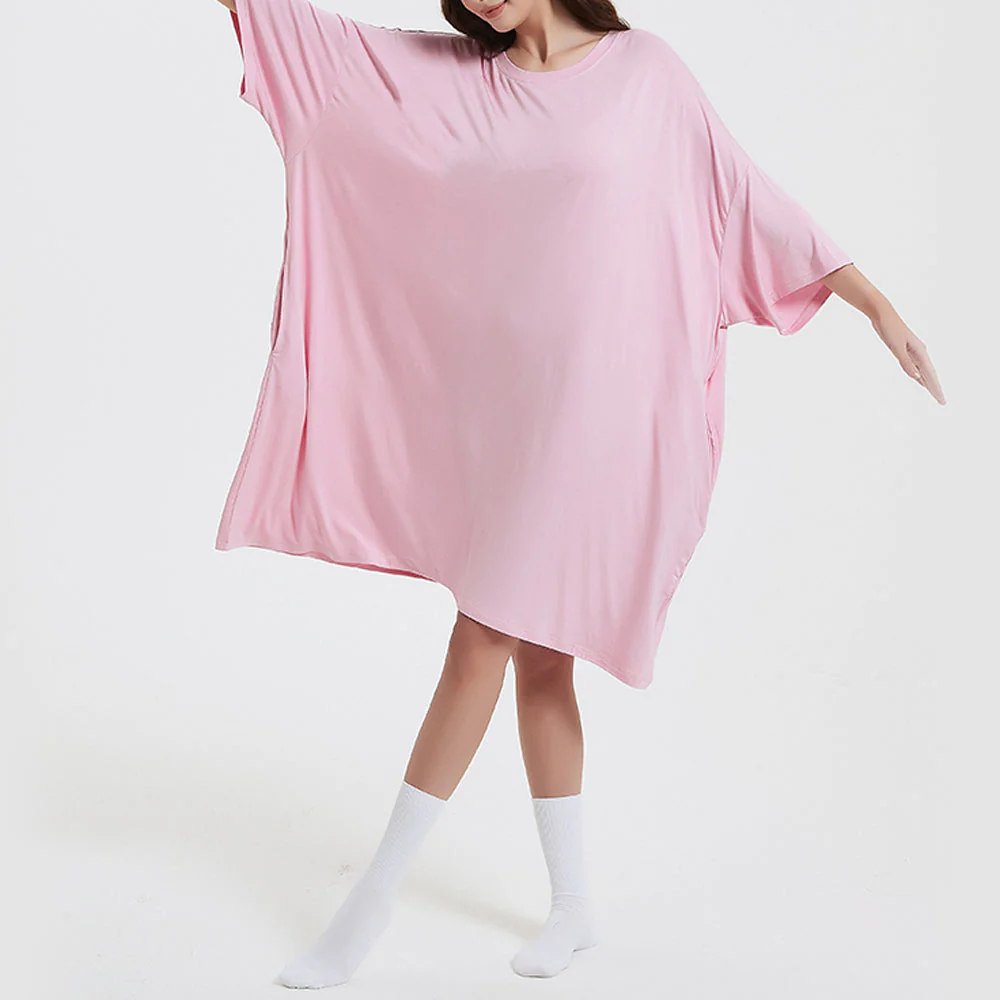 OZ PJ's Oversized Sleep Tee 2 PACK <br>Baby Pink & Mint Green <br>One Size Fits Most - Image 12