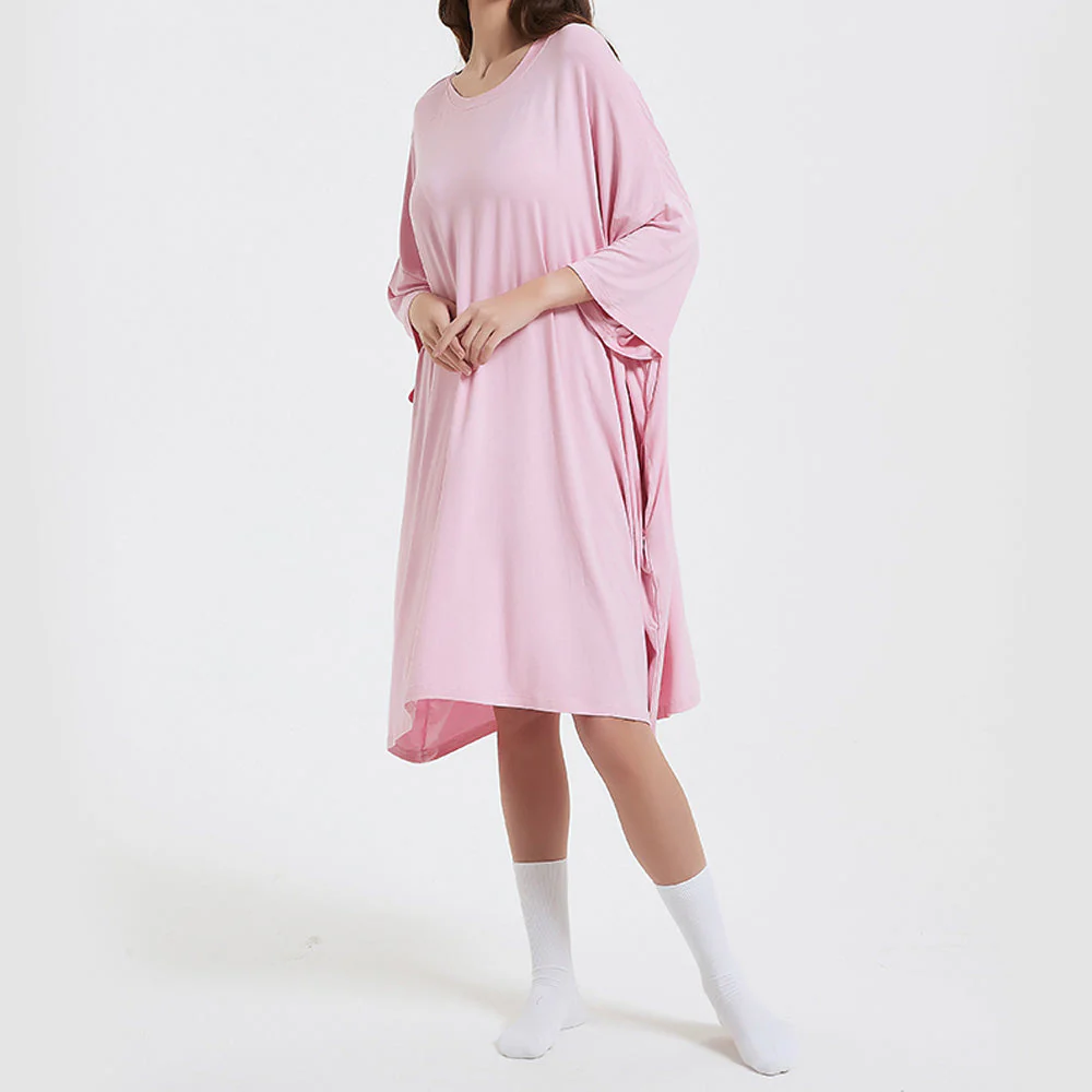 OZ PJ's Oversized Sleep Tee 2 PACK <br>Baby Pink & Mint Green <br>One Size Fits Most - Image 17