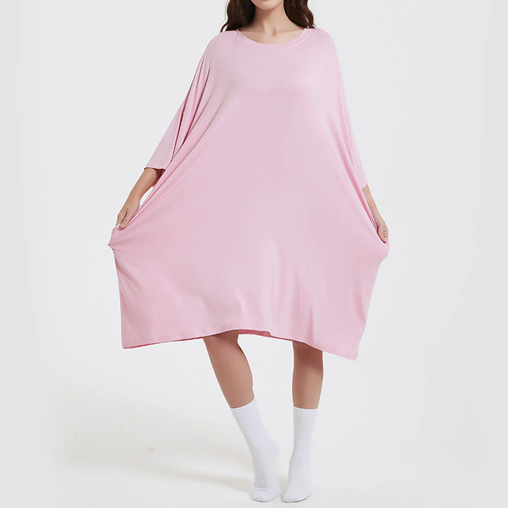 OZ PJ's Oversized Sleep Tee 2 PACK <br>Baby Pink & Mint Green <br>One Size Fits Most - Image 8
