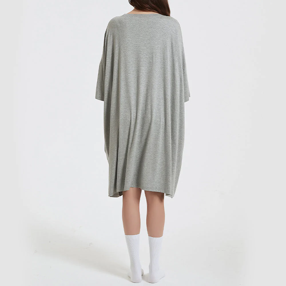 OZ PJ's Oversized Sleep Tee 2 PACK <br>Grey & Mint Green <br>One Size Fits Most - Image 24