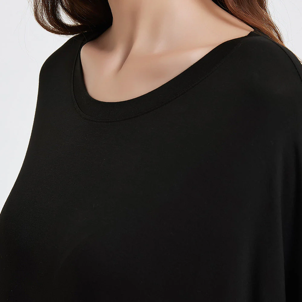 OZ PJ's Oversized Sleep Tee 2 PACK <br>Midnight Black & Blue <br>One Size Fits Most - Image 16