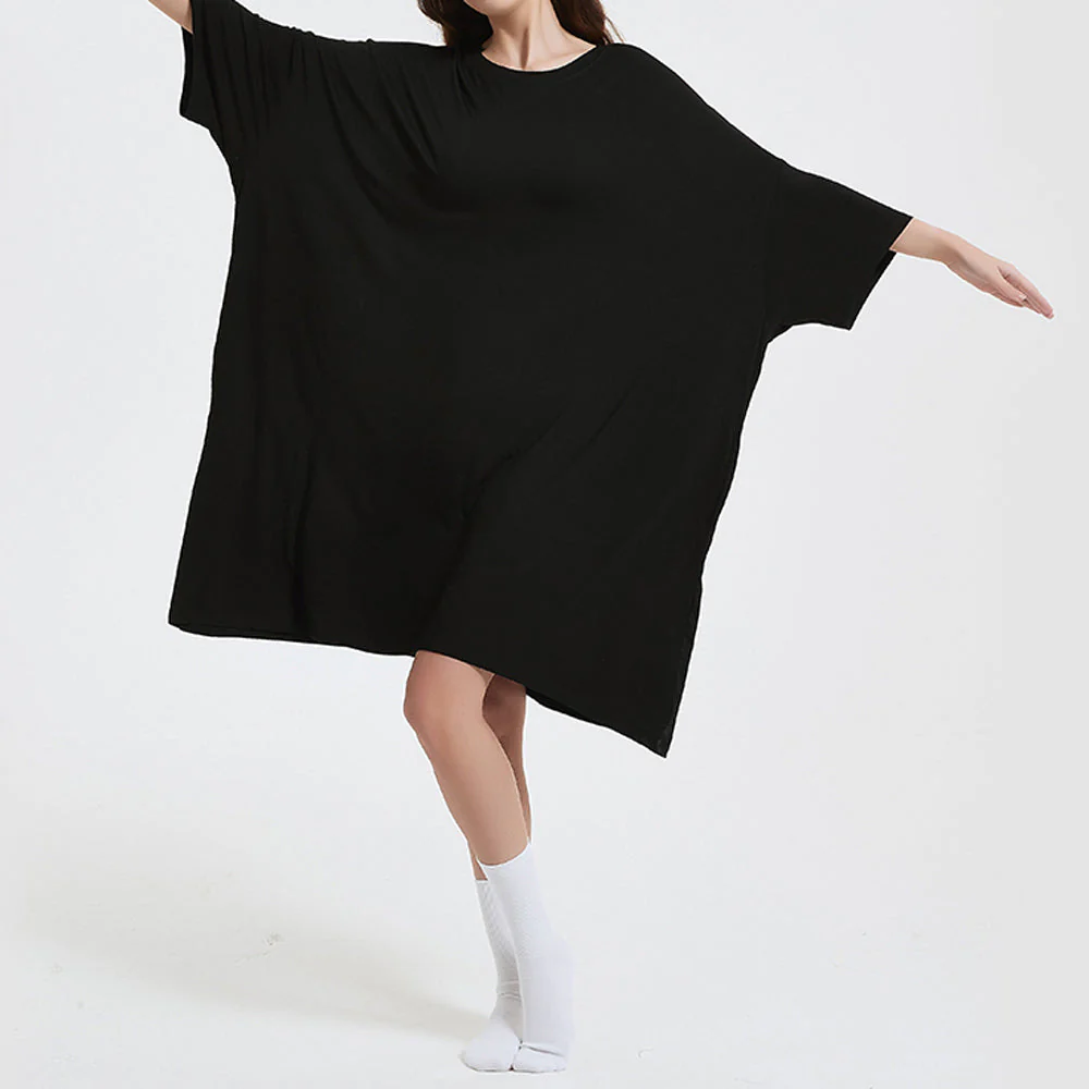OZ PJ's Oversized Sleep Tee 2 PACK <br>Midnight Black & Blue <br>One Size Fits Most - Image 7