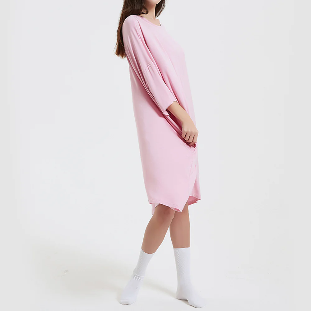 OZ PJ's Oversized Sleep Tee 2 PACK <br>Baby Pink & Lilac <br>One Size Fits Most - Image 25