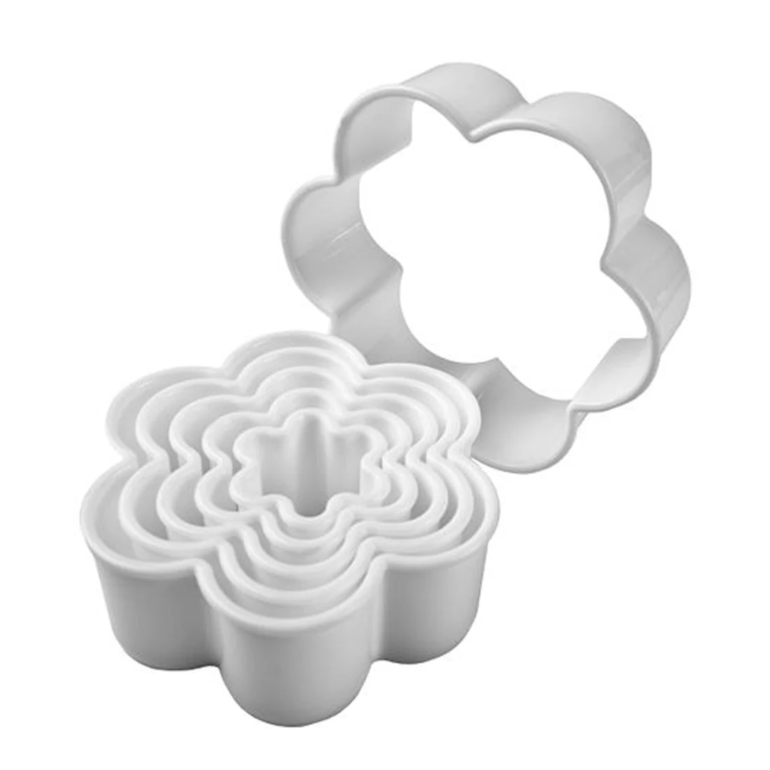 Petal Cookie Cutter Set <br>Multiples sizes <br>Set Of 6