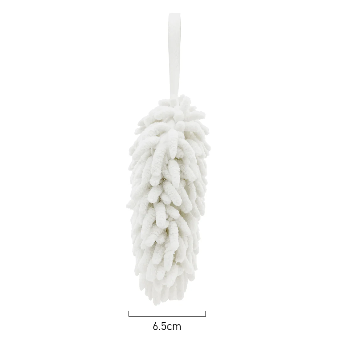 POM POM Multi Purpose Cleaning Cloth 3 Pack <br>Super Soft Chenille <br>Charcoal, Blue & White - Image 7